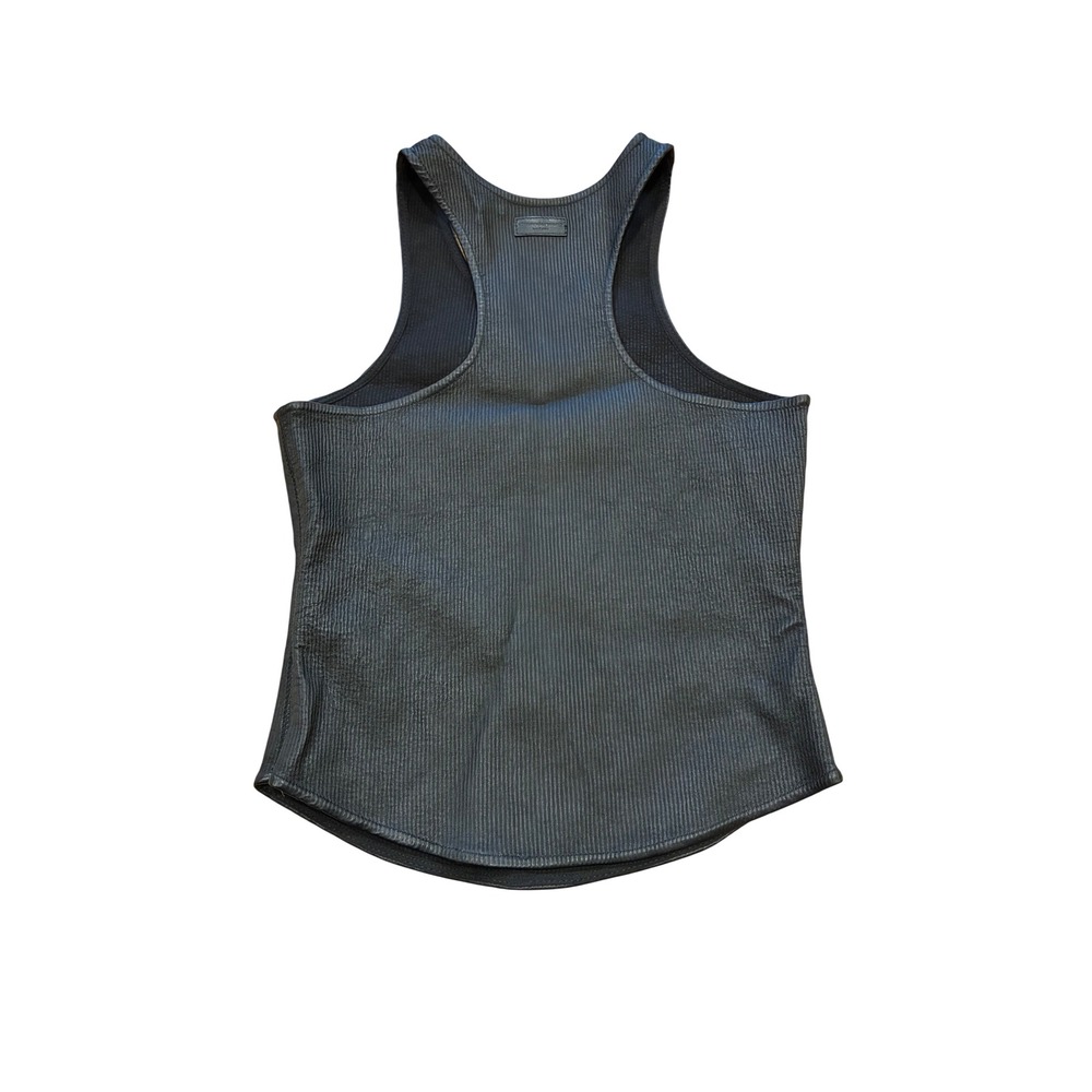 ALEXANDER WANG Racer Back Tank Top in Black Size 2 NWOT - Picture 5 of 6